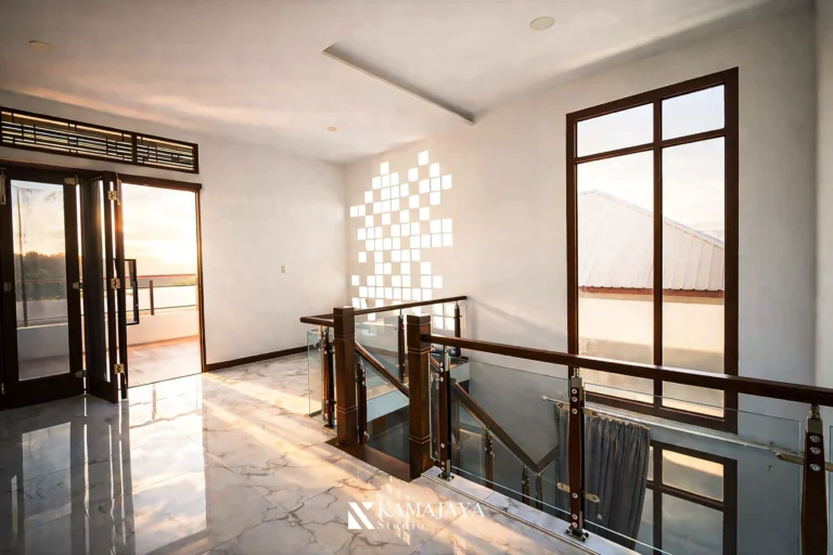 S-House Medan — Tangga & lantai atas, foto 21